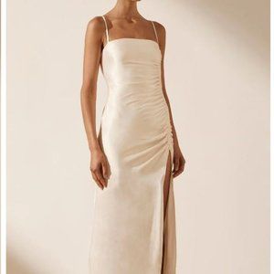Shona Joy- La Lune Ruched Maxi Dress